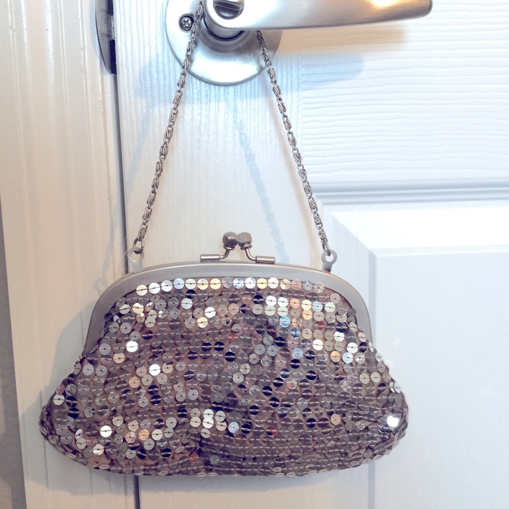 Old Navy small sequined evening bag